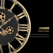 American Retro Decoration Creative Mechanical Style Decorative Clocks