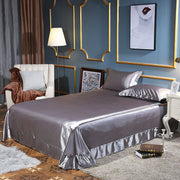 Household Double-sided Ice Silk Bed Sheet Bedding