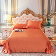 Household Double-sided Ice Silk Bed Sheet Bedding