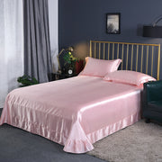 Household Double-sided Ice Silk Bed Sheet Bedding