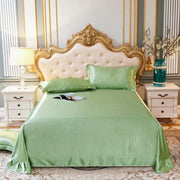 Household Double-sided Ice Silk Bed Sheet Bedding
