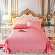 Household Double-sided Ice Silk Bed Sheet Bedding
