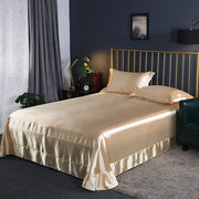 Household Double-sided Ice Silk Bed Sheet Bedding